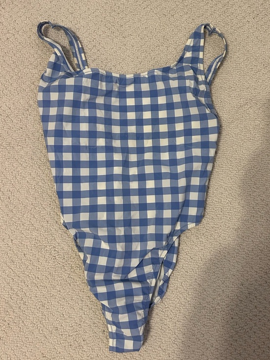 J. Crew Other - Blue and White Gingham J crew One-Piece Swimsuit